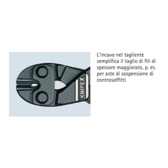 Vendita online Tronchese doppia leva con incavo mod.Cobolt 7131